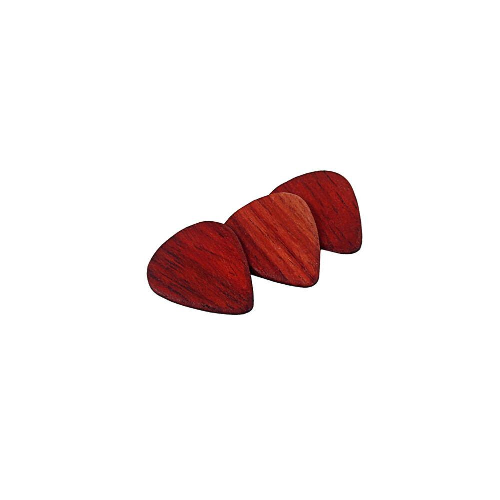 3 pièces médiator guitare Plectrums palissandre ukulélé choix ensemble Instruments à cordes accessoires