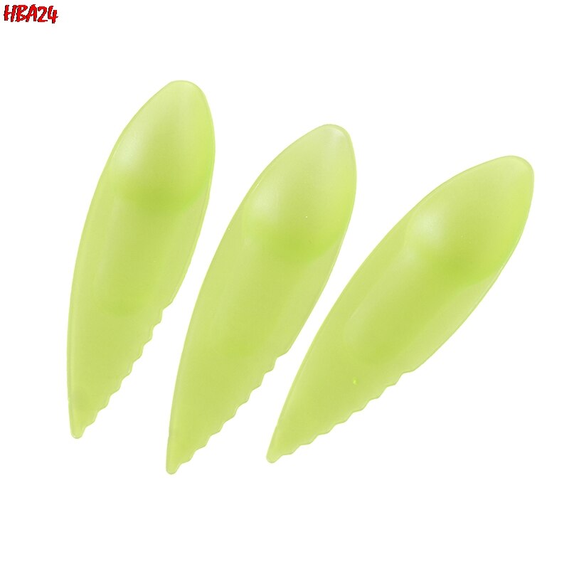 5pcs Kiwi Spoon Plastic Candy Color Kiwi Dig Scoop Vegetable Fruit Knife Slicer Peeler Cutter For Kitchen Kitchen Tools