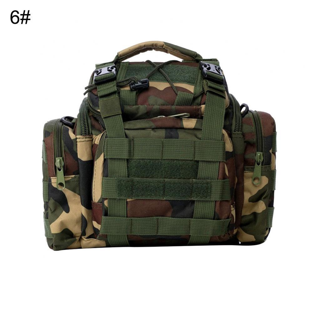 Fishing Tackle Bag Pack Waist Shoulder Waterproof Box Reel Lure Gear Storage