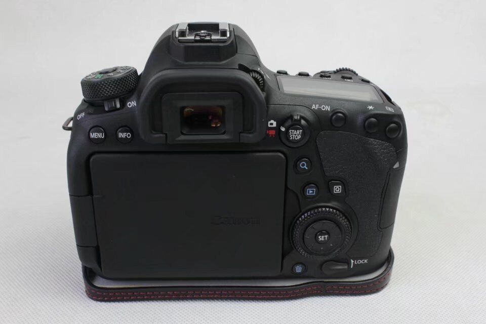 Funda de piel sintética para cámara Canon 6D Mark II 6D II, funda para cámara inferior, batería extraíble, novedad