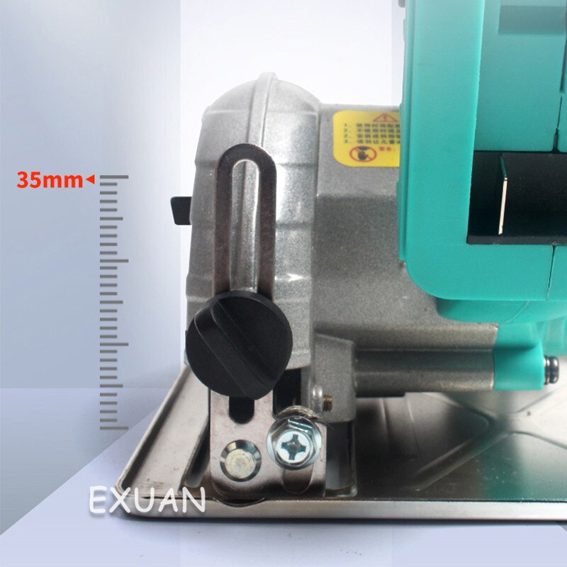 Brushless lithium battery portable electric circular saw woodworking special multifunctional 5-inch cutting machine