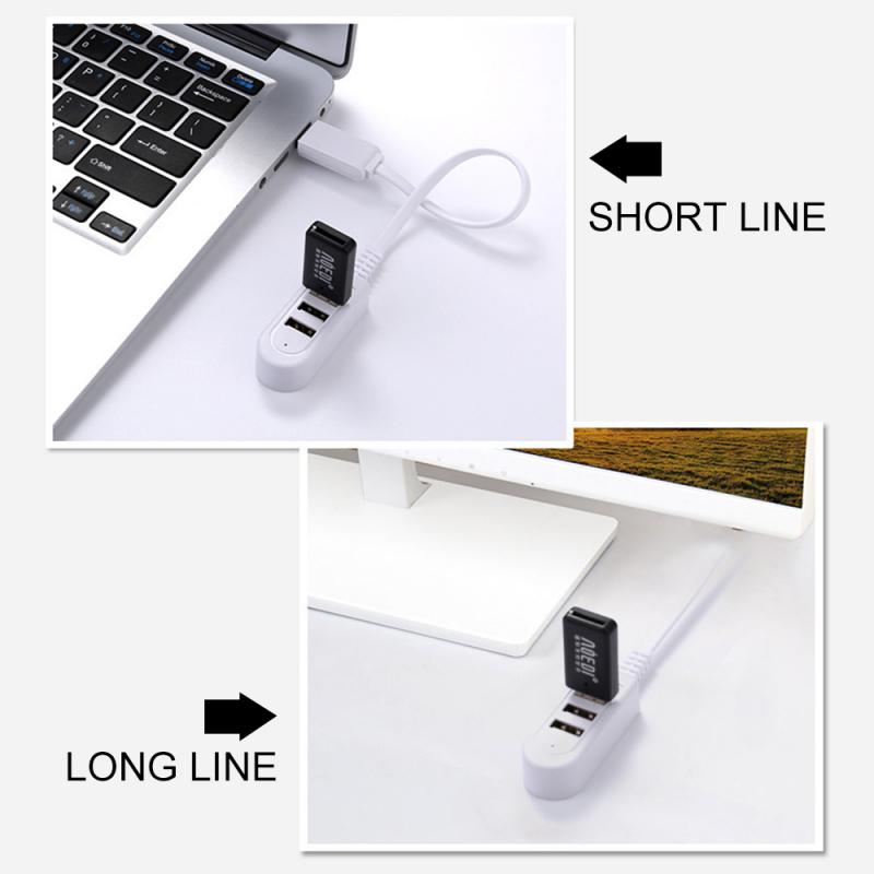 Mini-Usb 3usb Multifunctionele 3A Charger Converter Verlengkabel Uitbreiding Multi-Poort Hub Hub mini Usb Mini-Usb