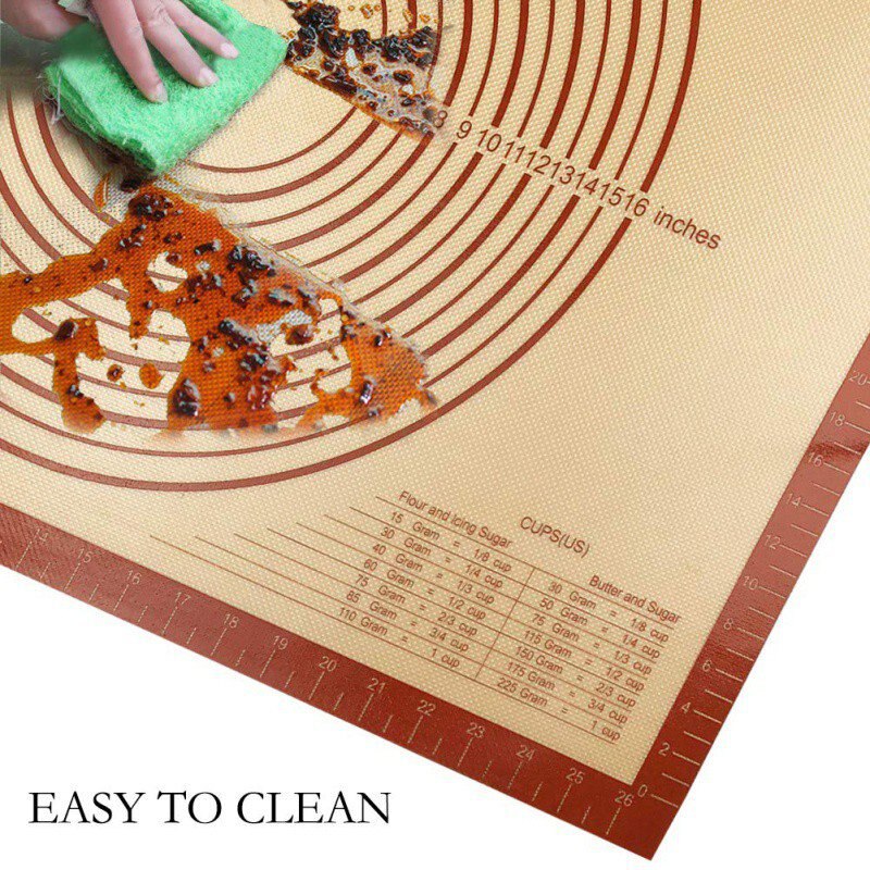 Alfombrilla de silicona para amasar Pasta, horneado en casa, utensilios de cocina para horno, herramientas de pastelería, 1 Uds.