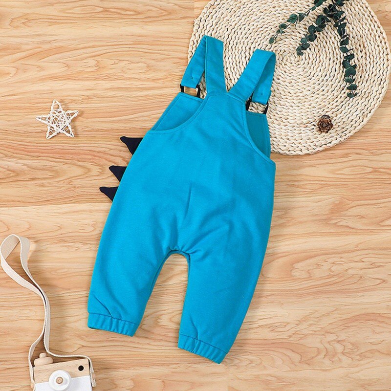 Zomer Baby Meisje Jongen Cartoon Animal Print Bretels Broek Kinderen Overalls Cartoon Dinosaurus Overalls Ins