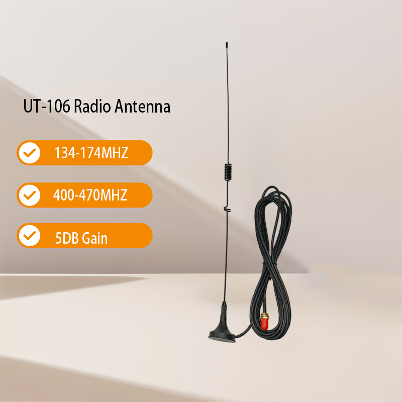 NAGOYA UT-106UV Auto-Amateurfunkantenne Baofeng UV5R UV Dual Band VHF UHF Magnetfußantenne