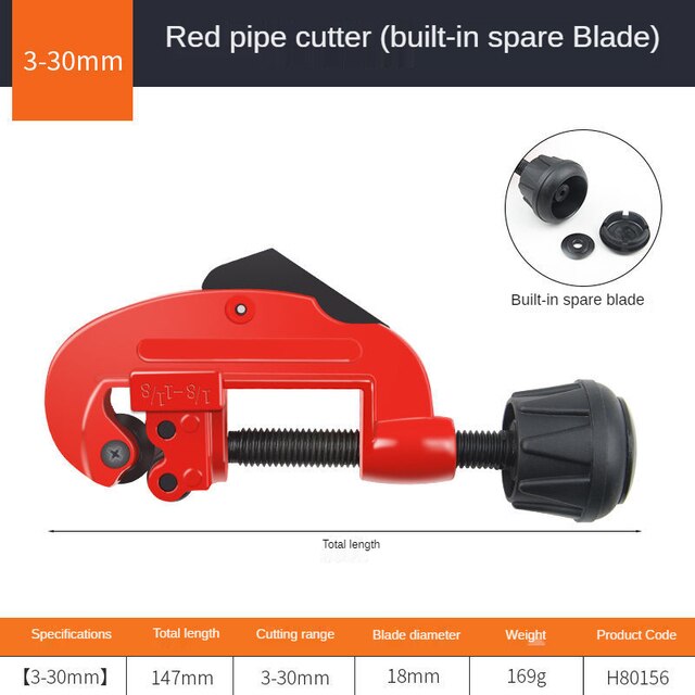 PVC Pipe Scissors PPr Cutter 3-28mm Universal Quick Cut Brass Tube Copper Pipe Cutter Water Line Aluminum Plastic Pipe Blade: 3-30mm