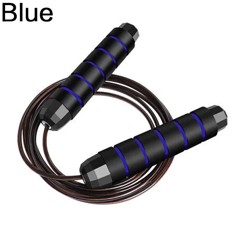 Fitness Springtouw Wirwar Gratis Snelheid Springtouw voor Oefening Heren Dames Kinderen Sportuitrusting: Blauw