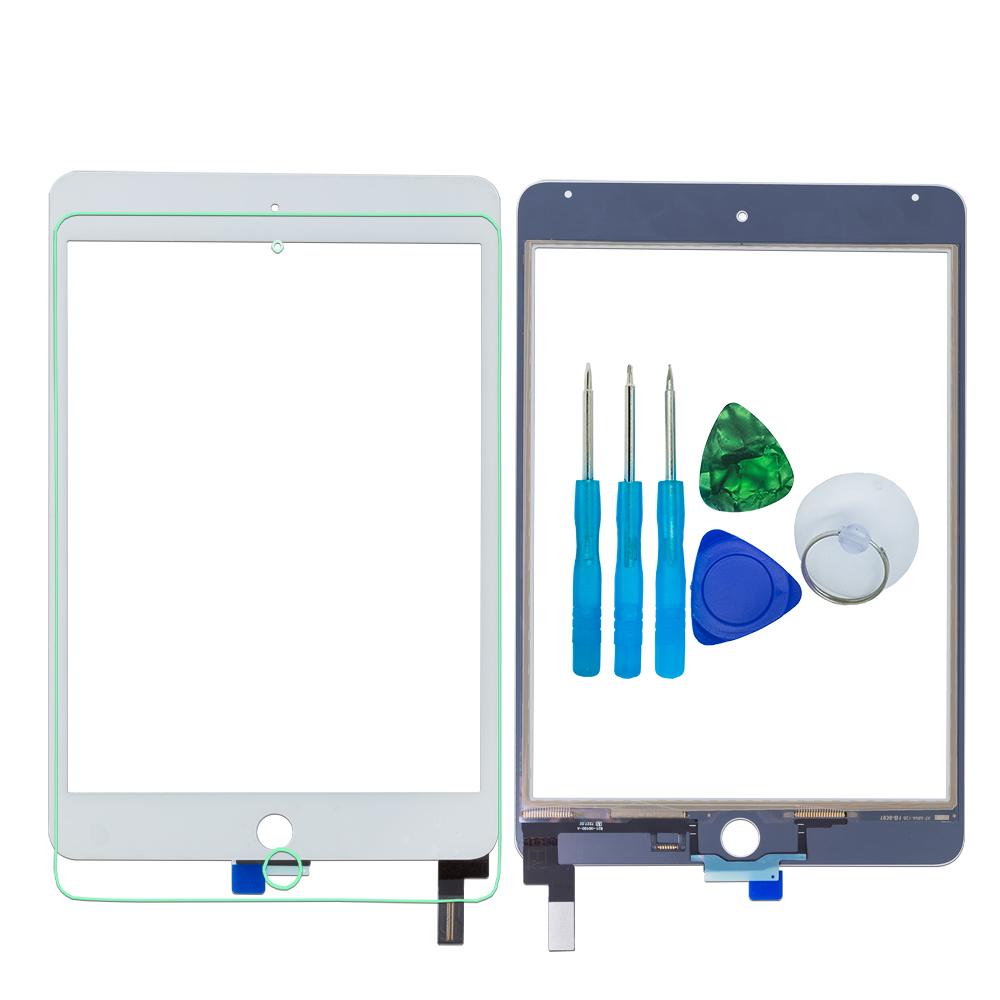 100% Getest Voor Ipad Mini 4 A1538 A1550 Touch Screen Glas Voor Glas Panel Vervanging Met Gehard Glas + Gereedschap