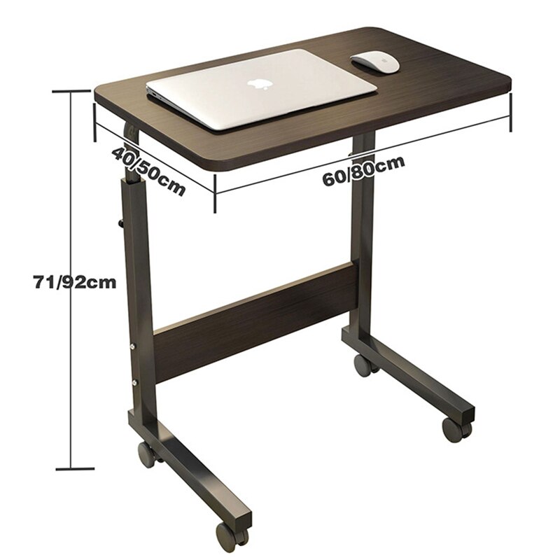 Modern and simple lifting movable home bedside laptop stand sofa living room small side table home writing desk desk shelf