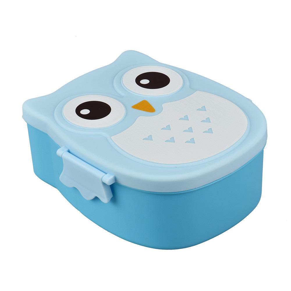 Owl Lunch Box Food Container Storage Box Portable Bento Box