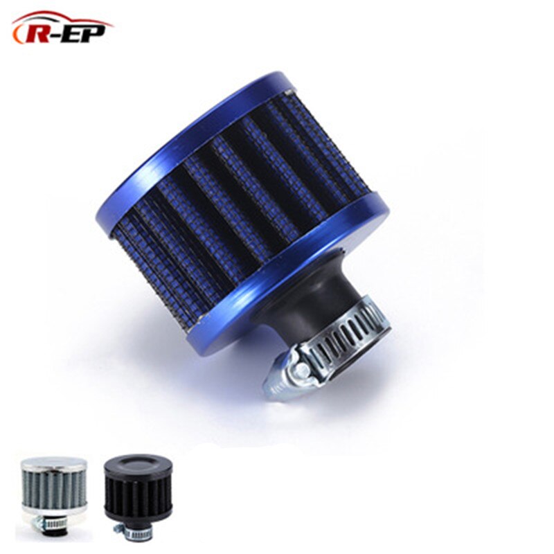Universele 12Mm Auto Luchtfilter Turbo Vent Carterontluchting High Flow Kegel Cold Air Intake Filter