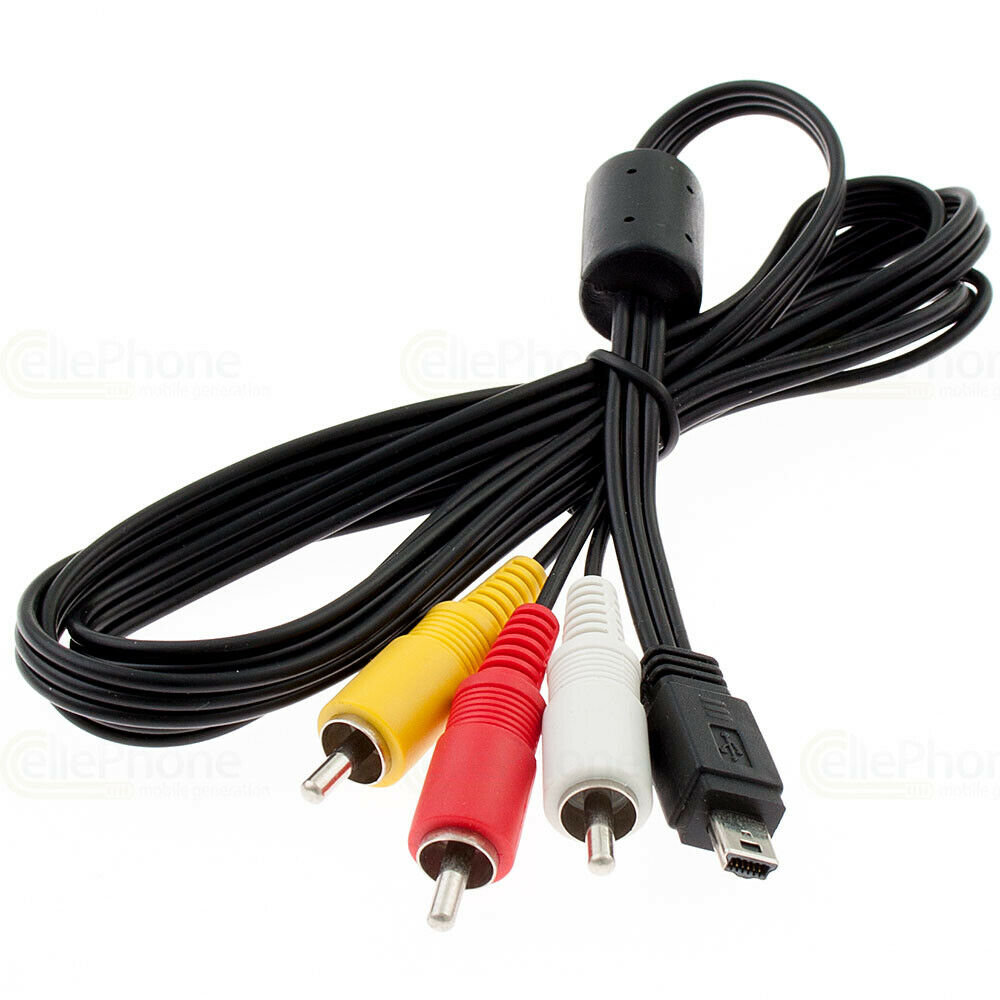 AVC-DC400ST Stereo AV Audio Video For Canon Digital Camera