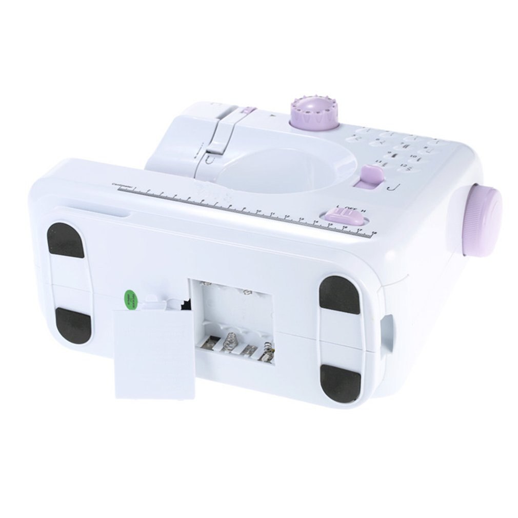 Mini 12 Stitches Sewing Machine Household Multifunction Double Thread And Speed Free-arm Electric Sewing Machine