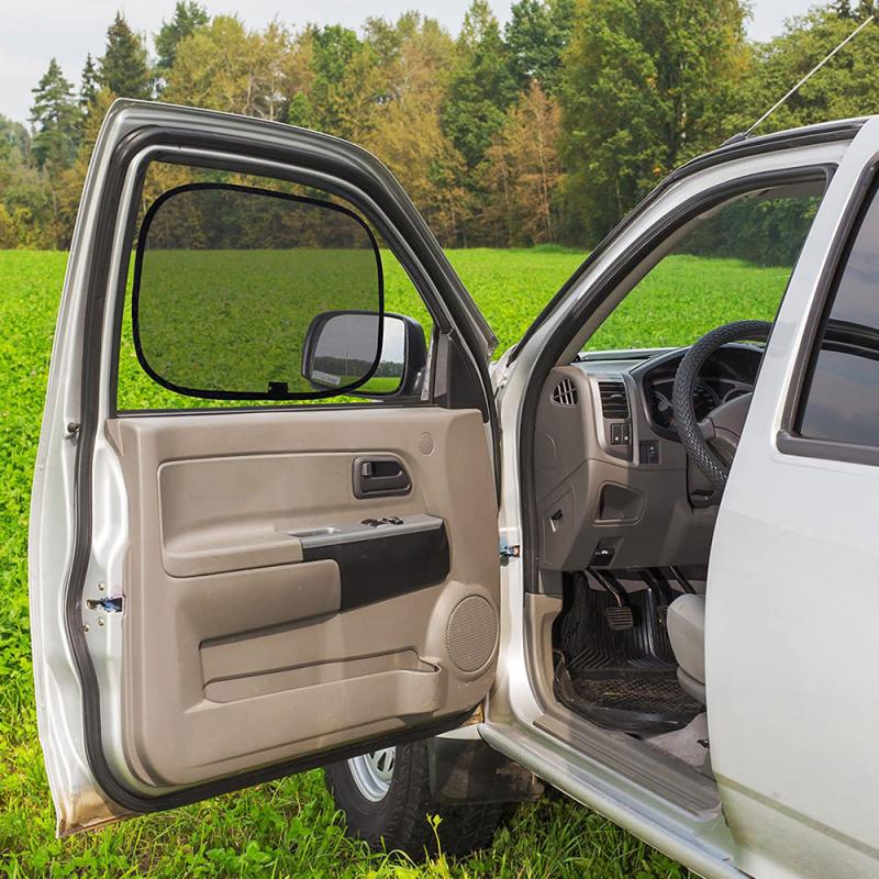 Car Window Zonnescherm Zwart Mesh Auto Cover Visor Shield Zonnescherm Uv-bescherming Auto Accessoires