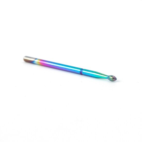 Stz 1pc regnbue neglebor til elektrisk boremaskine fræser hårdmetal keramisk neglefilsliber manicure værktøj  #1514-2: 30-2