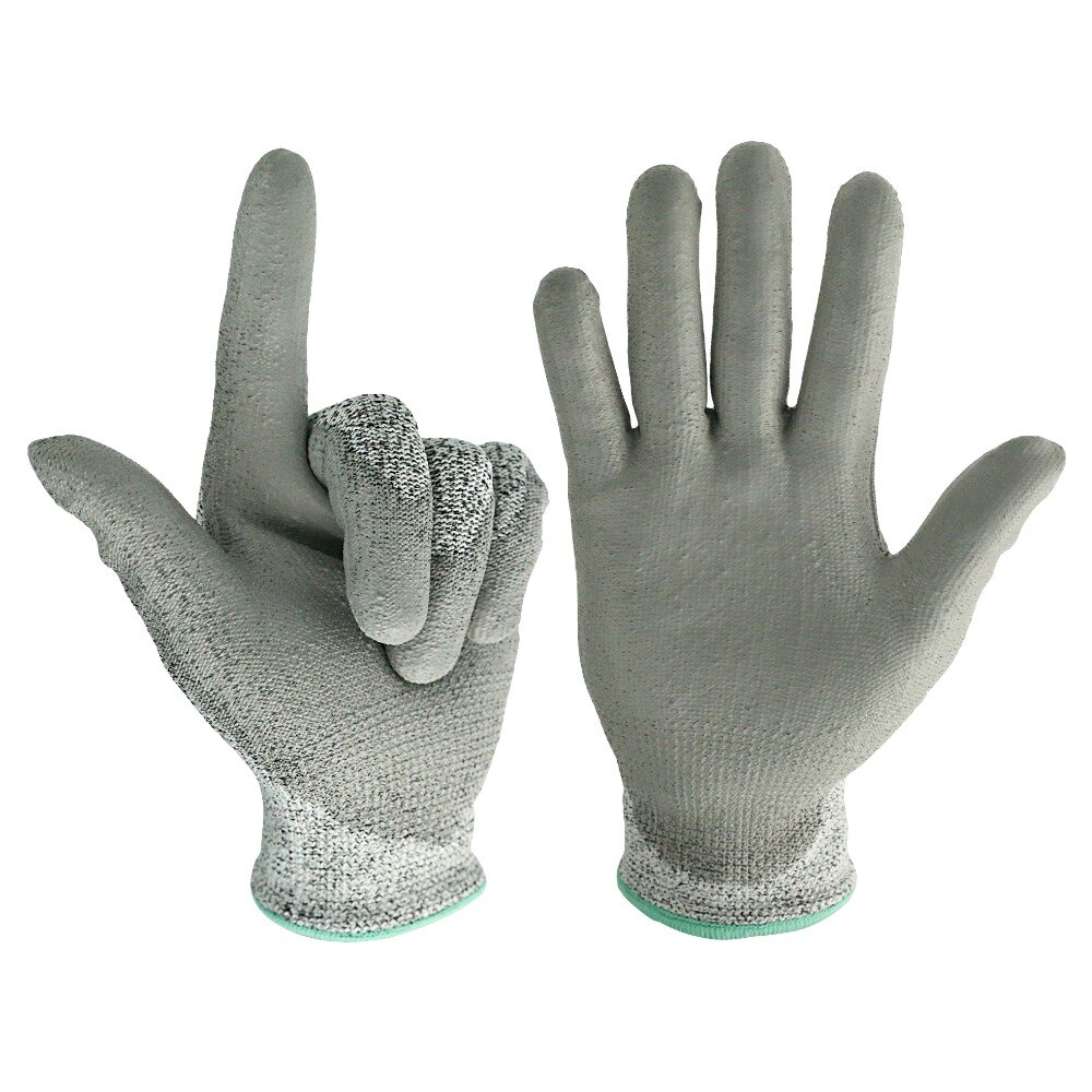 KIM YUAN Cut Resistant Gloves Mechanic General Utility Breathable Work Gloves Touch Screen,Skid/Abrasion Resistant, Pefect