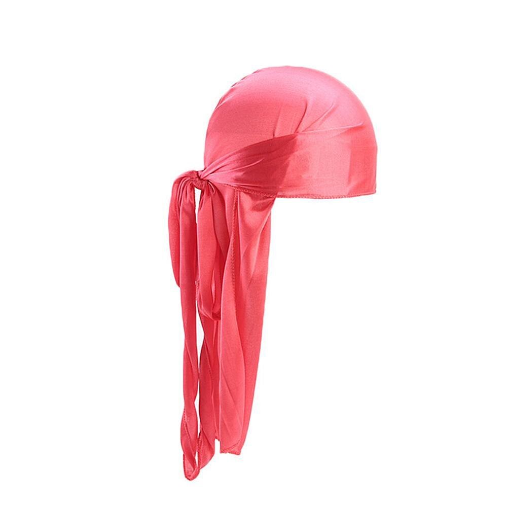 Zijdeachtig Satijn Tulband Unisex Lange Staart Durag Bandana Mode Patchwork Piraat Hoed Mannen Hoofd Sjaal India Hoed Haaraccessoires: 13