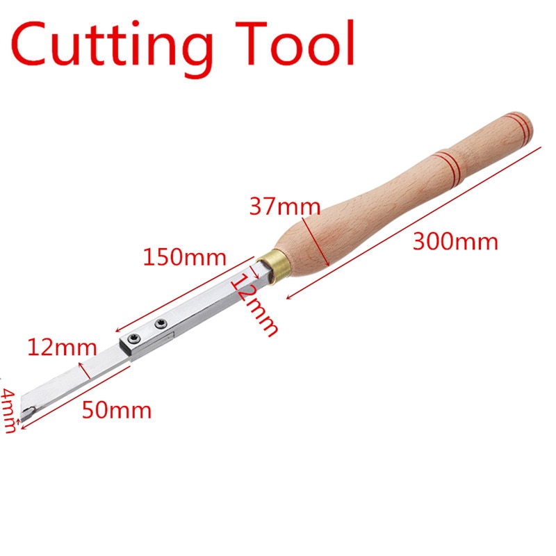 DANIU Hollower Wood Turning Tool Hollowing Cutting Lathe Tool With Wood Carbide Inserts And Wooden Handle Durable 4 Types