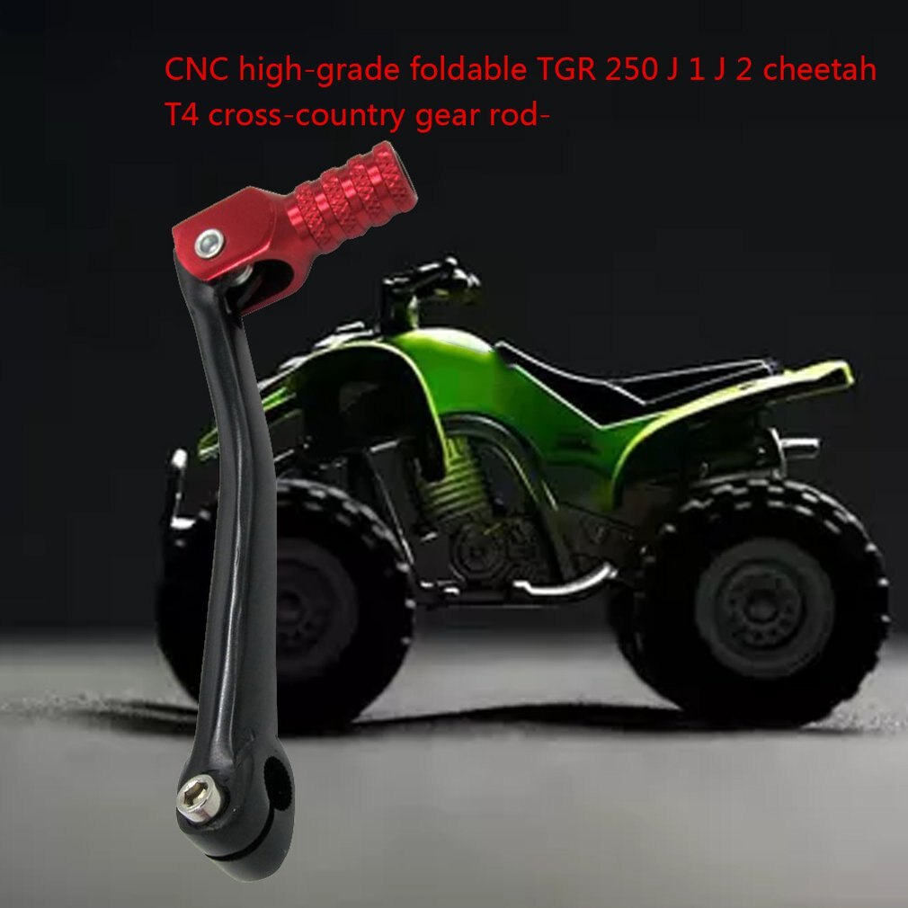 Universal atv 2 "cnc højkvalitets foldbar tgr 250 gearskifter til 50cc 70cc 90cc 110cc snavs cykel pitcykel
