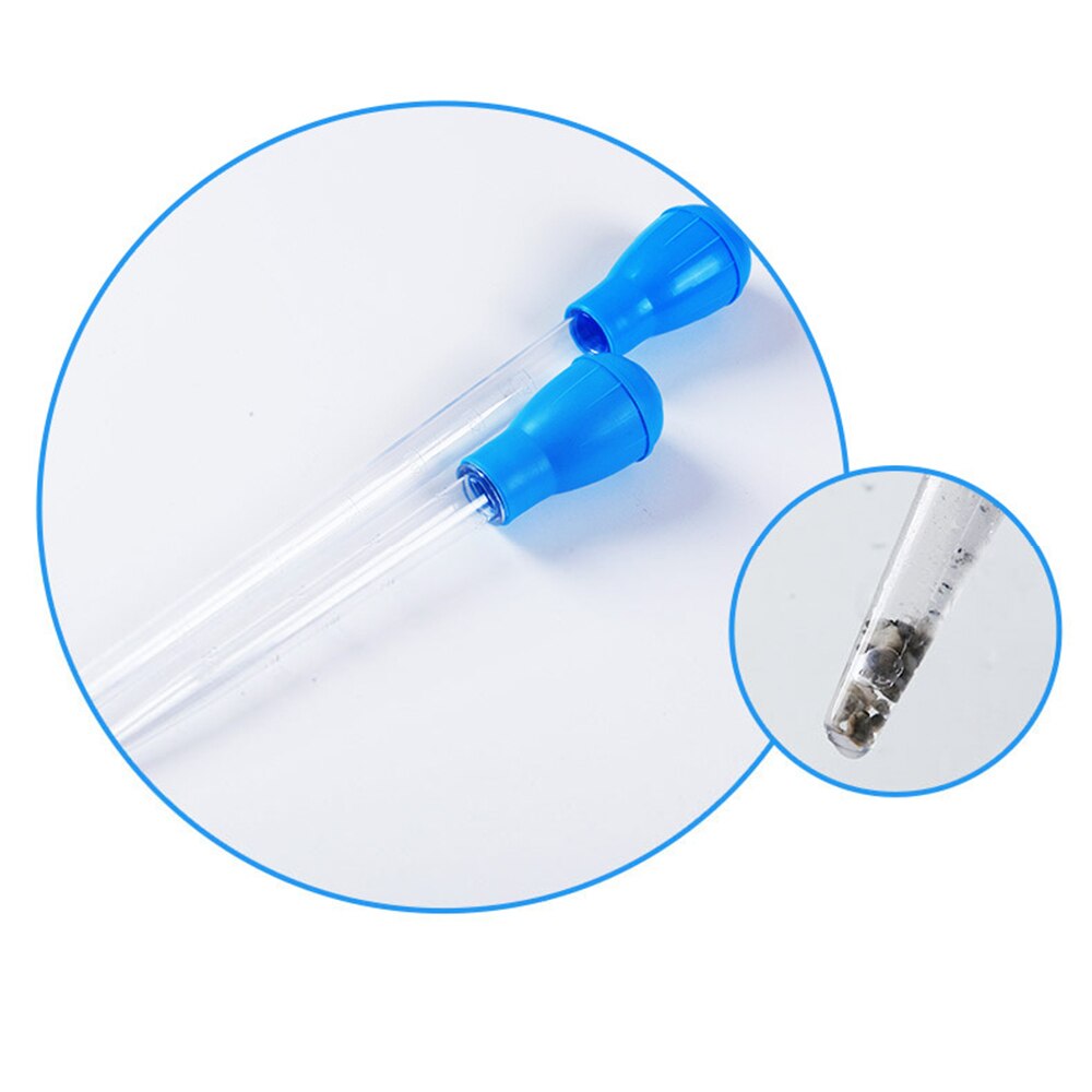 Dropper Pipette Cleaner Coral Feeder Schoonmaken Handleiding Aquarium Water Changer Bodemreinigers Draagbare Gereedschap