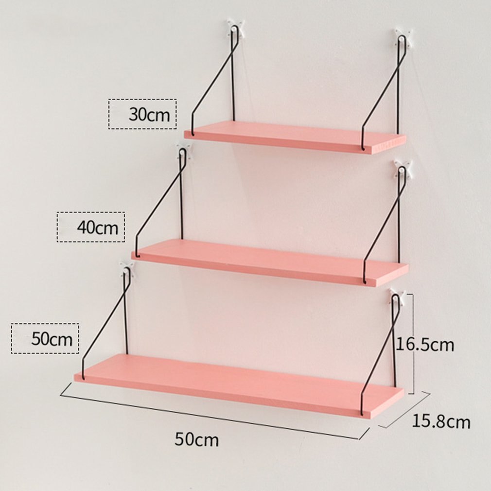 Étagère murale en bois de forme géométrique, support de rangement, Organization pour chambre à coucher, cuisine, décoration de maison, chambre d&#39;enfant