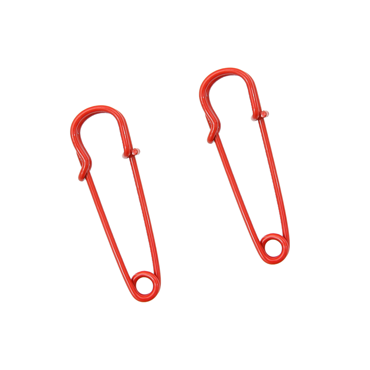 2/5 pezzi spille di sicurezza in metallo spille spille strumenti per cucire spille colorate per gioielli fai da te accessori per cucire grandi forniture per indumenti: M / marrone