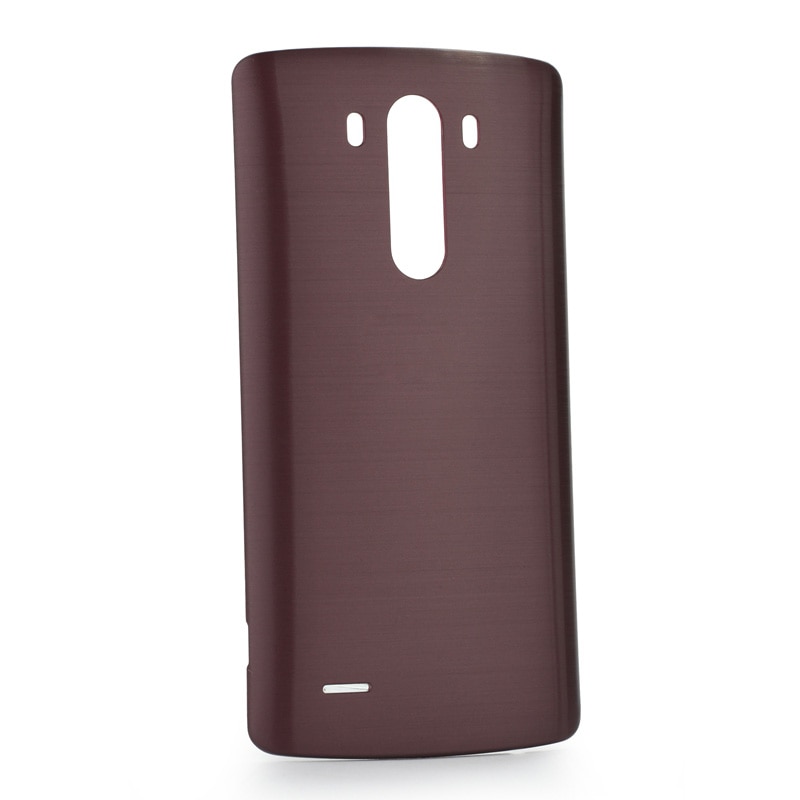 Original Battery Housing Cover for LG G4 G2 G3 G3 mini D850 D800 Wireless Charger Battery Door Rear Cover parts: G3 Red wine