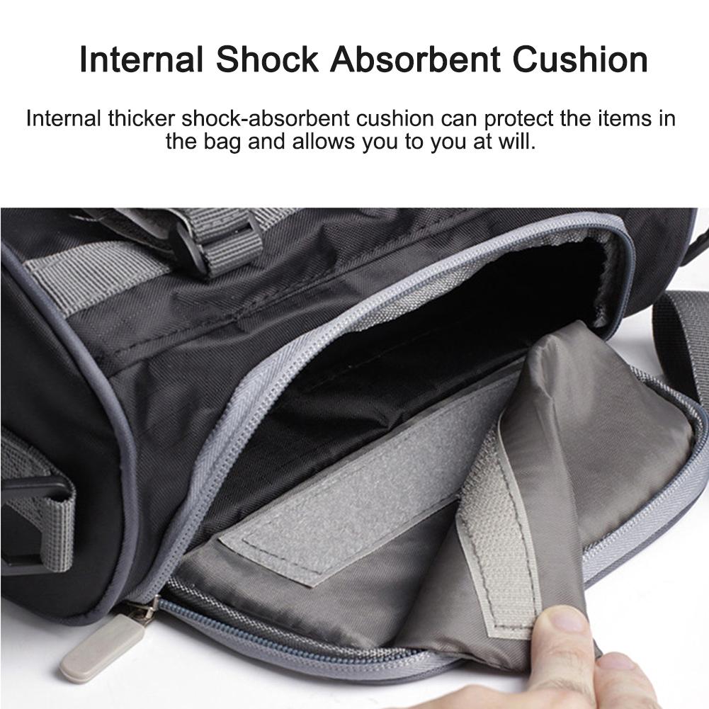 Sac de rangement de fourche de guidon avant pour moto, sac de rangement pour écran tactile, étanche, accessoires de moto, sac pour téléphone portable