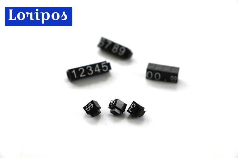 Reloj anillo joyería precio cubo visualización joyería Etiqueta de precios Euro Precio cubos número dólar GBP Kit joyería Etiqueta de precios soporte de mesa