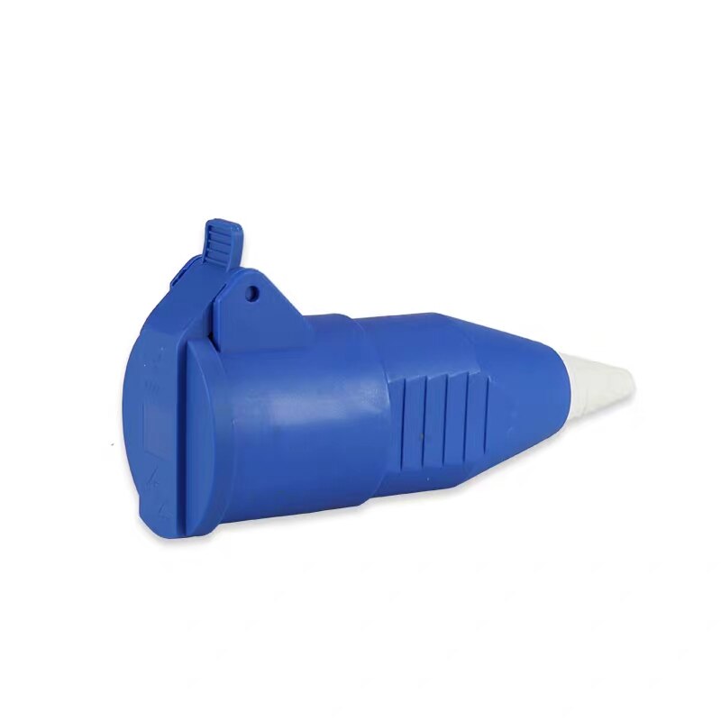 Industrial plug and socket 2 pin 10A-16A plug industrial connector two holes waterproof and dustproof wall mounted socket 220V