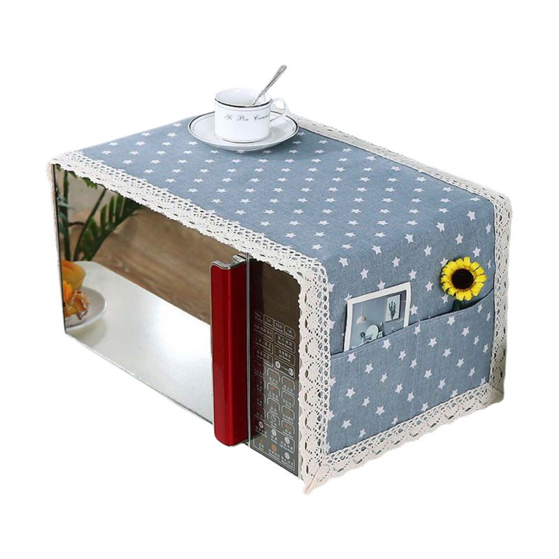 Stofdicht Magnetron Deksel Magnetron Afzuigkap Moderne Eenvoudige Machine Protector Decoratieve Keuken Apparaat Cover: D