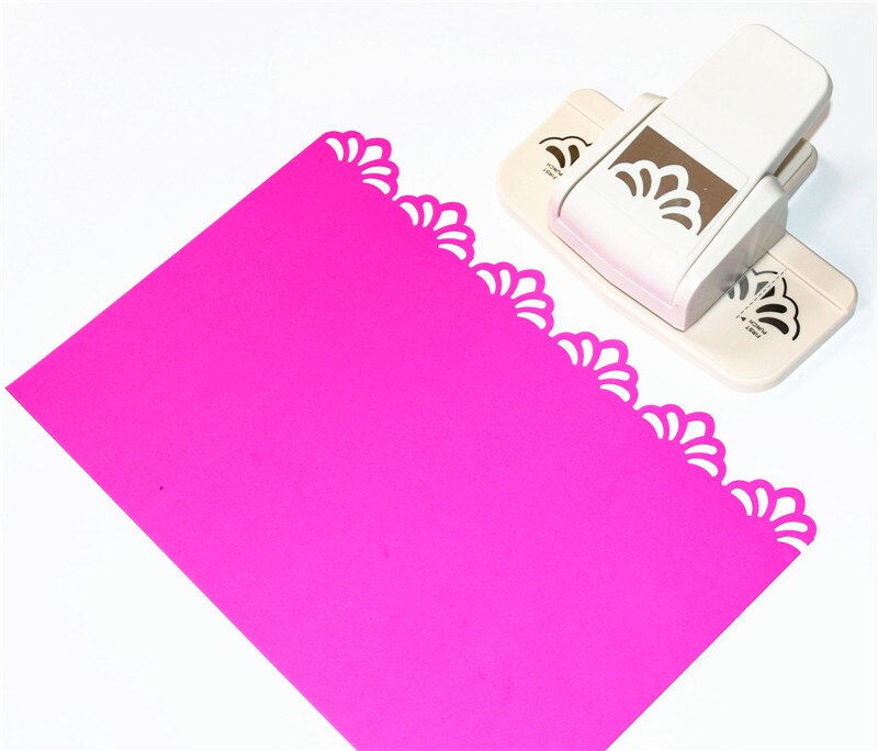 CADY Craft Punch Success Tools Edger Punch, Scroll Pattern,Extra Large,Tools Edge Paper Punch (8722-5): Lavender