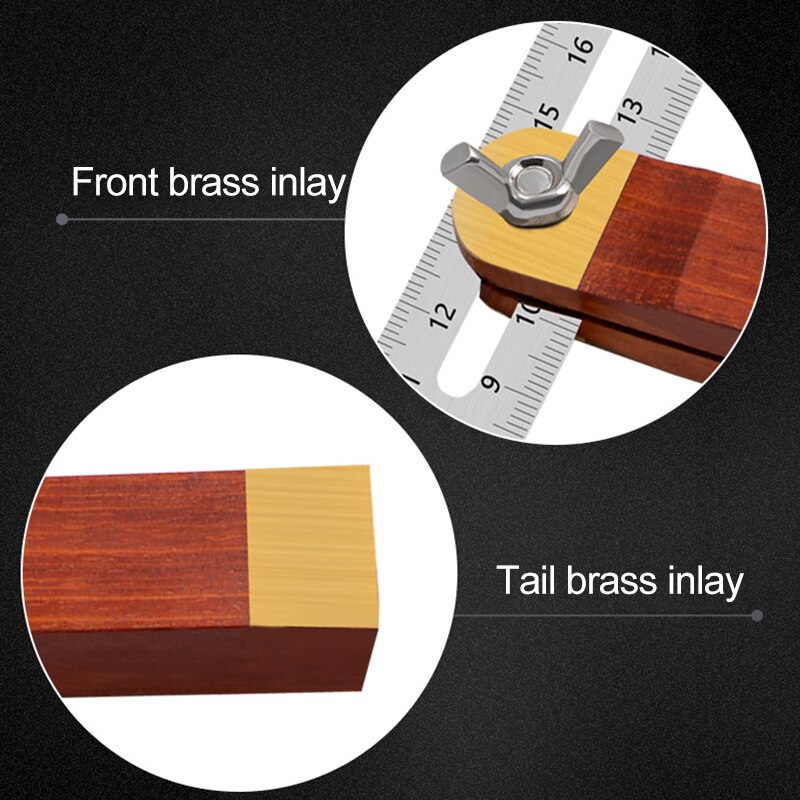 Newly Handle Stainless Steel Multi Angle Ruler Adjustable Sliding Bevel Carpentry Angle Finder Tool XSD88