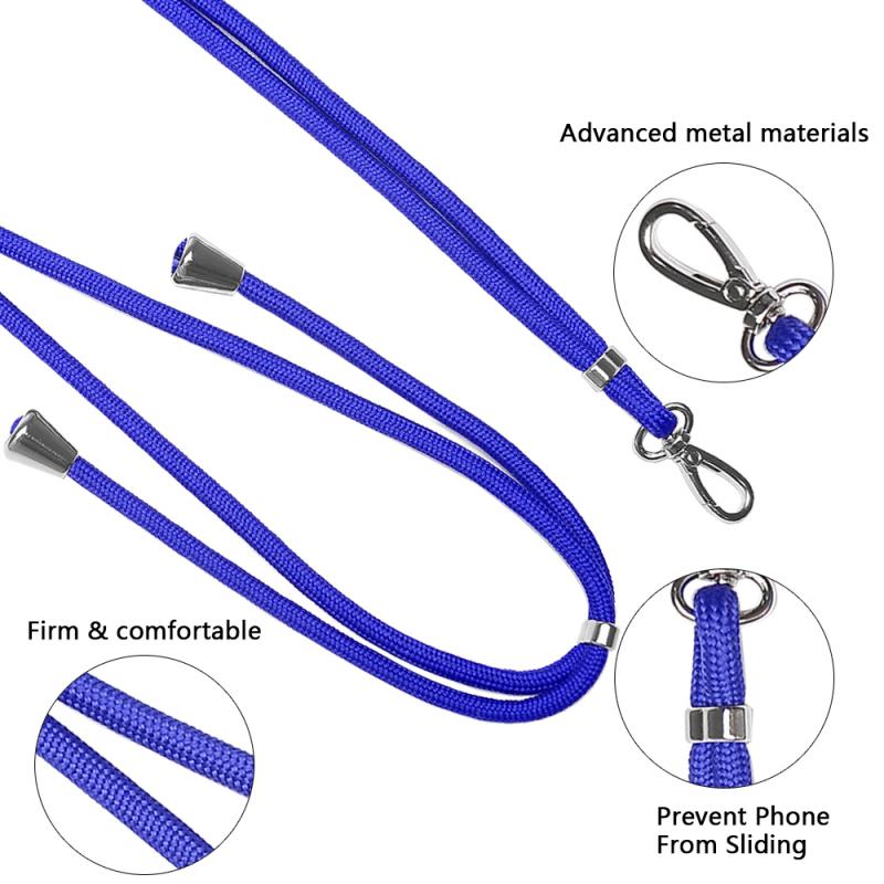 Verstelbare Afneembare Telefoon Lanyard Nekkoord Lanyard Strap Telefoon Veiligheid Tether Voor Iphone Xiaomi Samsung Huawei Smartphone