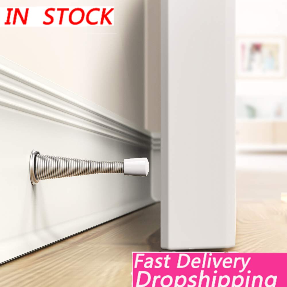 1 pc Spring Door Stopper Door Stop Wall Decorative... – Grandado