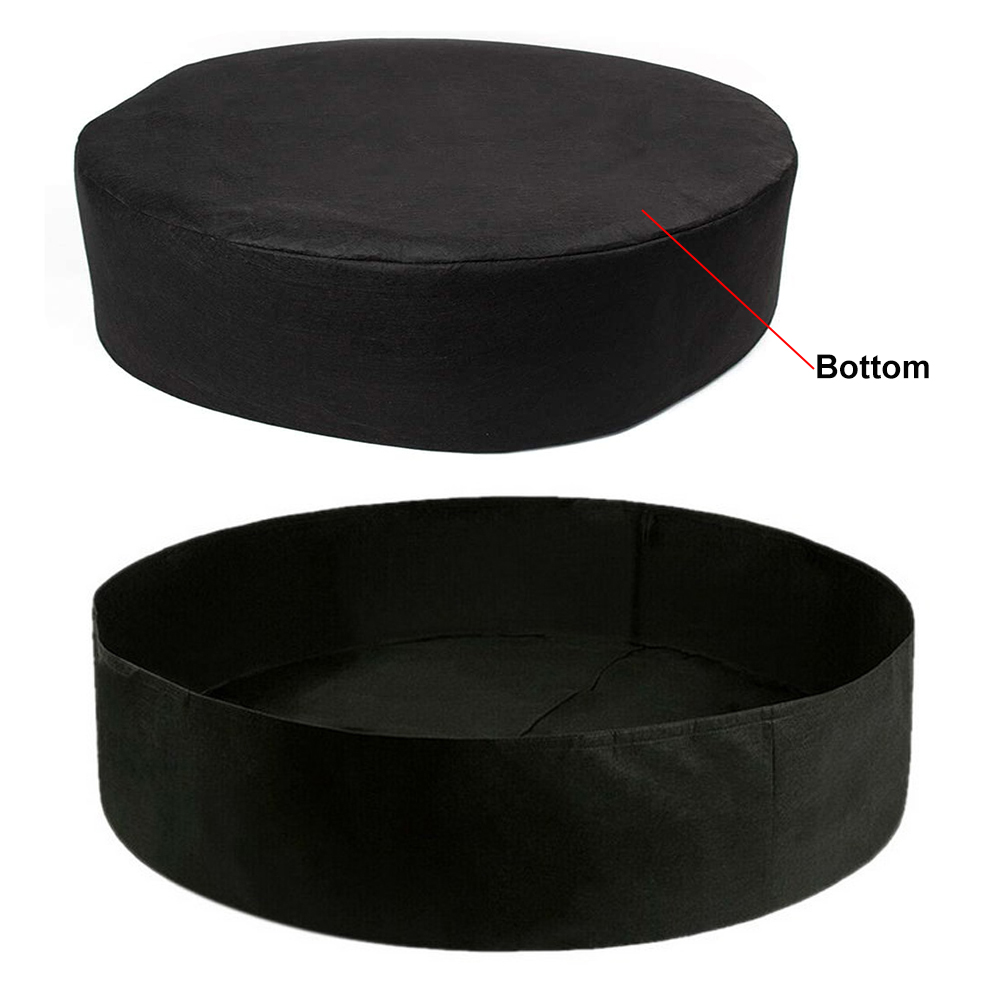 Biodegradable Grow Bags Fabric Raised Garden Beds Planter Pots Durable Breathing Cloth Grow Containers for Vegetable Cultivation