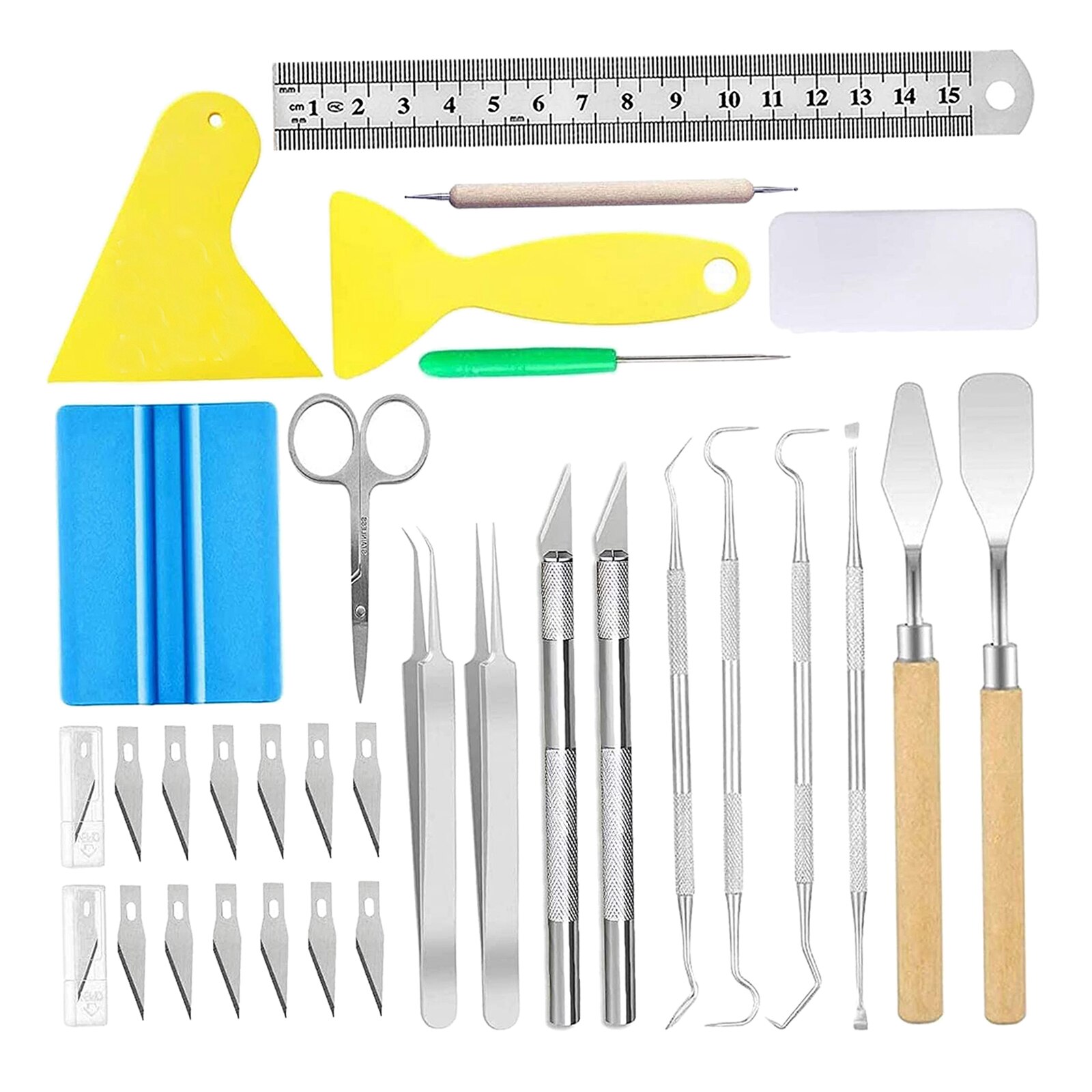 38 Crafts Vinyl Tool Weeding Precision Diy Basic Set for Cricut