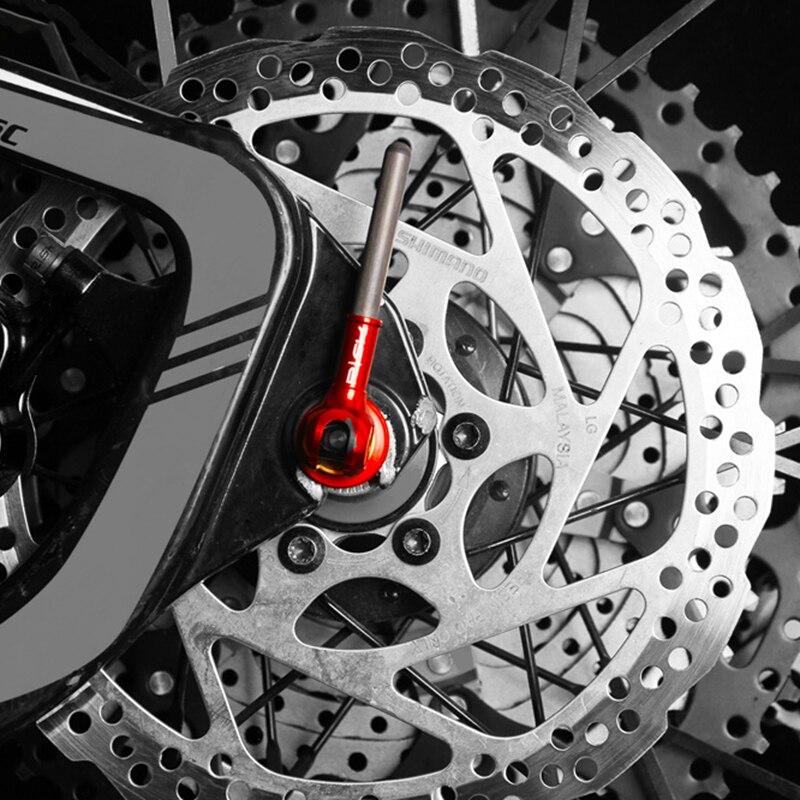 Fiets Titanium Quick Release Road Wiel Set Hub Staaf Carbon Fiber Schacht