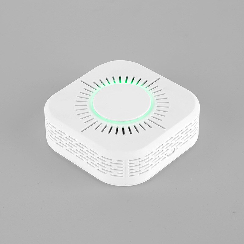 Detector de humo inalámbrico Compatible con Sonoff RF Bridge para seguridad de Alarma de casa inteligente 433MHz sensible vida súper Larga modo de reposo
