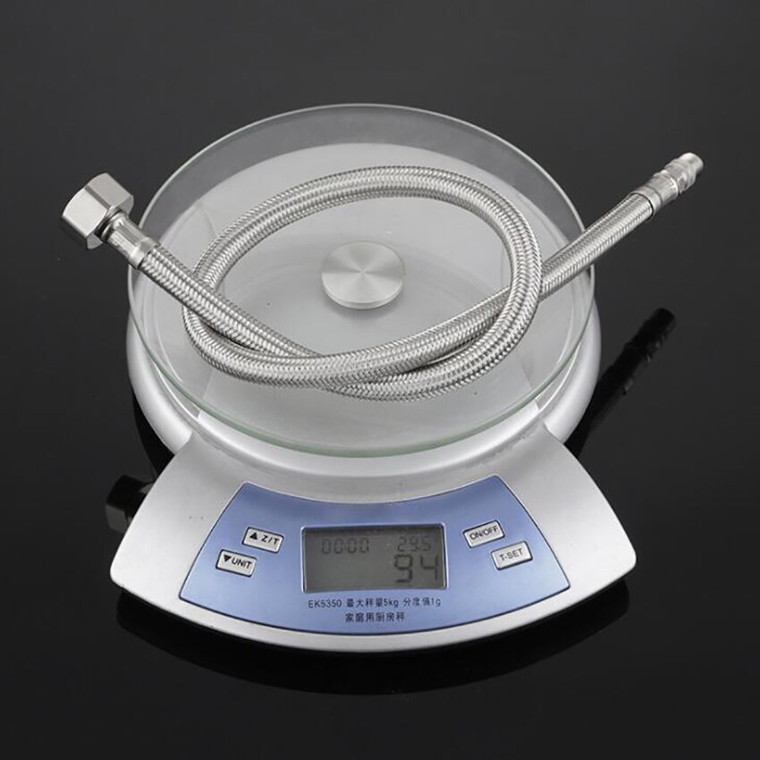 1Pc 60Cm Kraan Connector G1/2 Moer Gevlochten Rvs Supply Slang Connector Koud Warm Mixer Kraan slang Vervanging