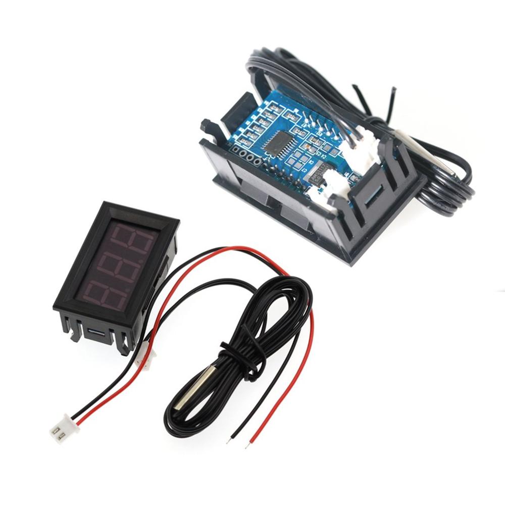 12V LED Anzeige Digital Temperatur Meter -50 °C ~ + 110 °C Auto Thermom