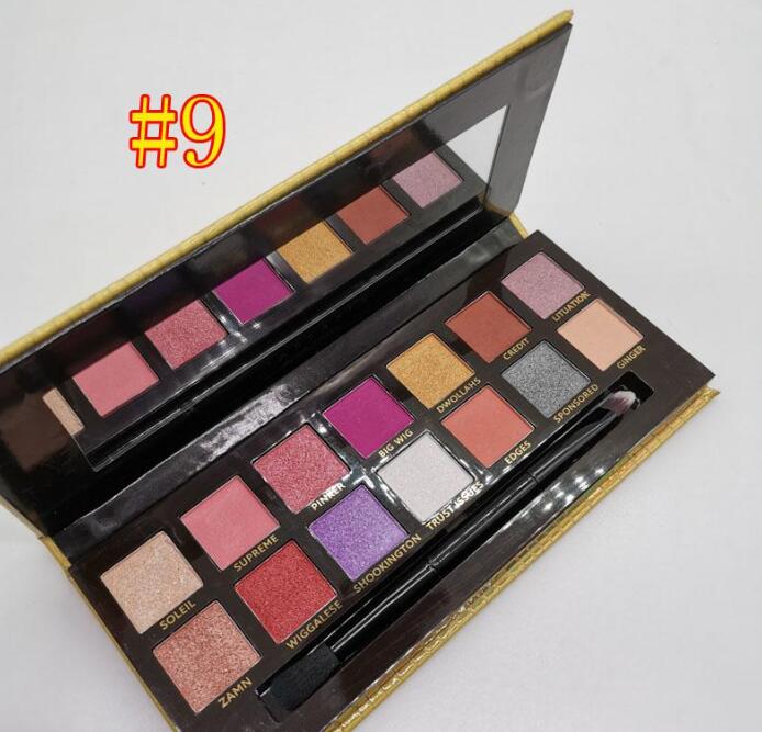 Carli Bybel Rivieras Palet Alyssa Rose Rode Oogschaduw Palet 14 Kleuren Matte Geperst Zachte Glam Modern Palet 12 kleur: Jackie Ainae