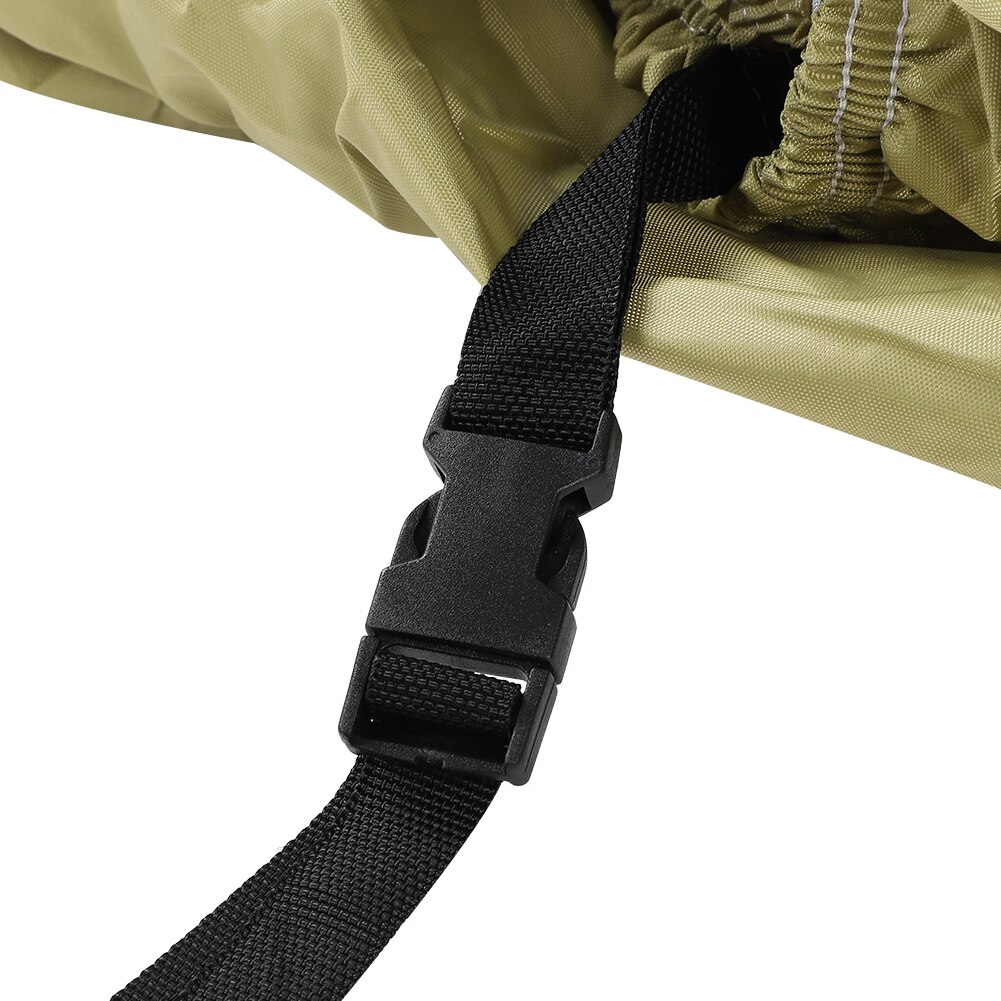 4 passagerer 274 x 122 x 168cm s vandtæt golfvogns opbevaringscover lynlås bildetektor golf cart storage cover til ez go club car