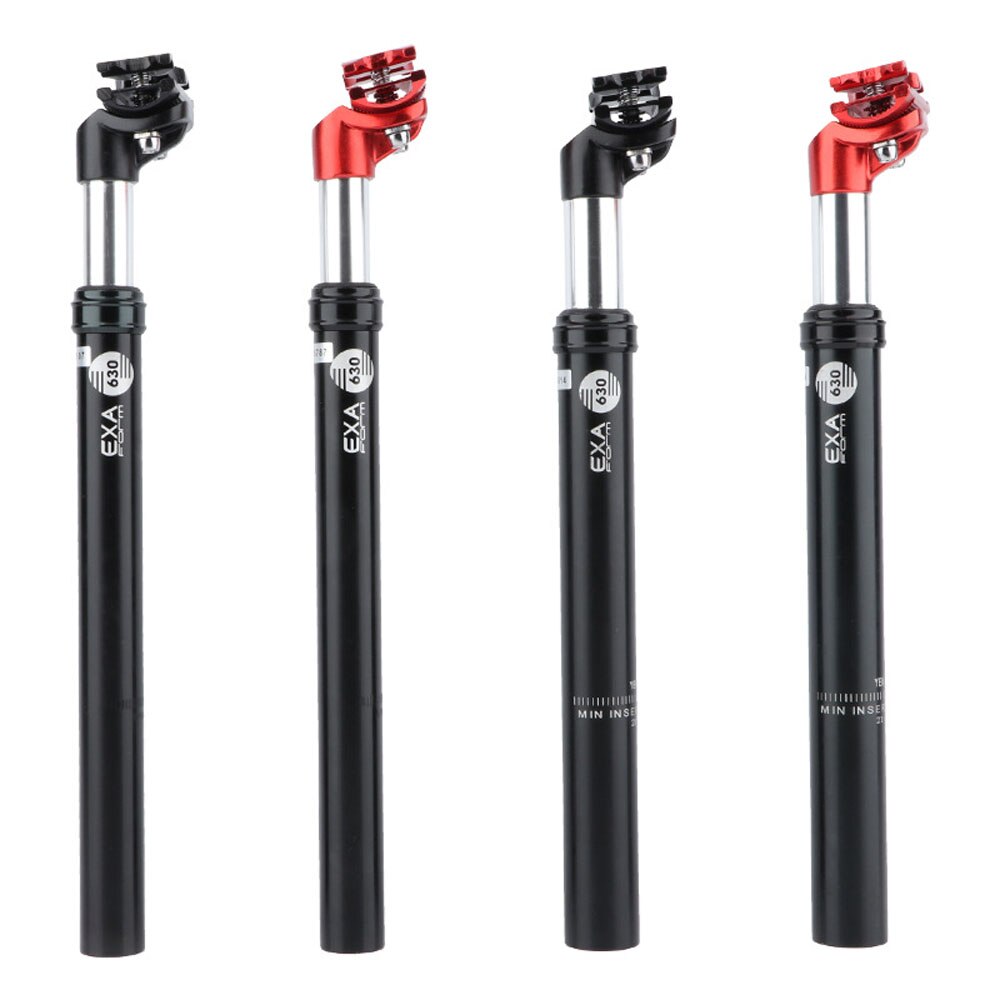 Bike Suspension Seatpost Shock Absorber Shock Tube Bicycle Oil Pressure Damping Seats Rod Aluminum Alloy Seat Tube 27.2mm/31.6mm