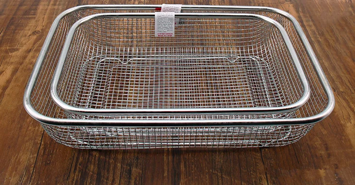 Plateau en acier inoxydable 304, plaque de fuite avec trou, passoire à mailles, lavage des légumes, séchage du bassin, trou de filtre, couvercle de bassin: 29.5 34 together