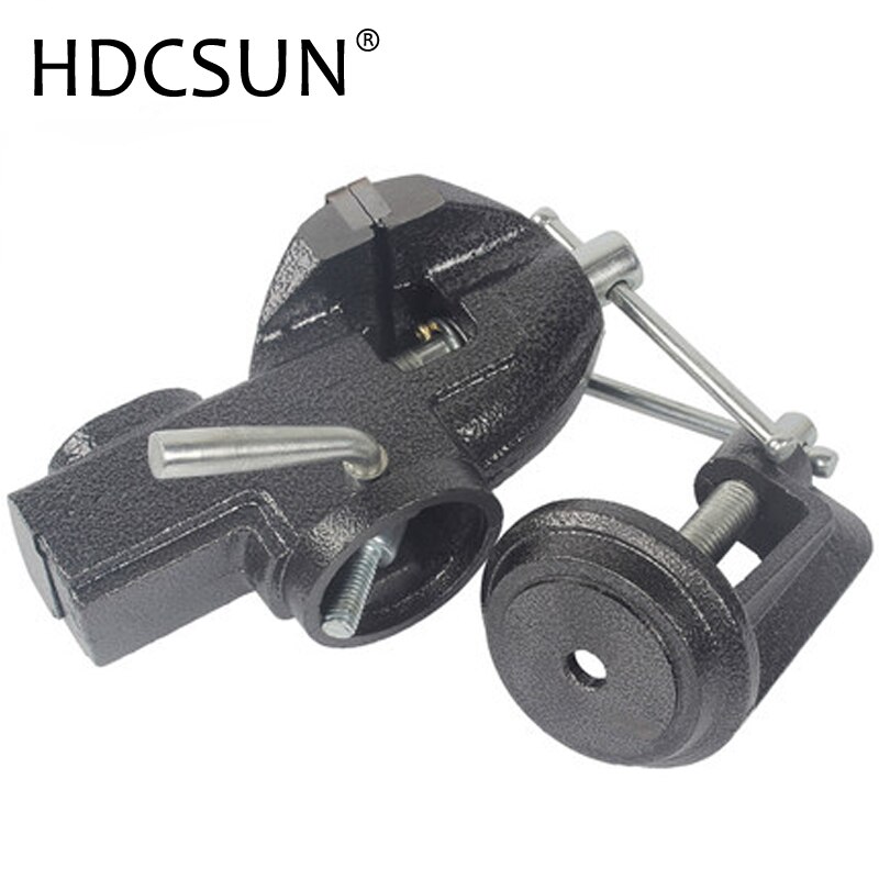 50mm Heavy Table Vise Bench Vice Universal Vise Desktop Vise 360 degree rotation Woodworking tools mini bench vice
