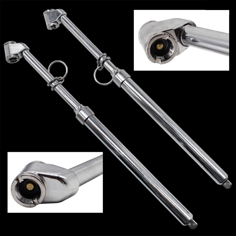 Truck Tire Pressure Gauge Heavy Duty Pen Tyre Meter Range 10-150PSI 1-10kg/cm2 Dual Head Air Pressure Guage