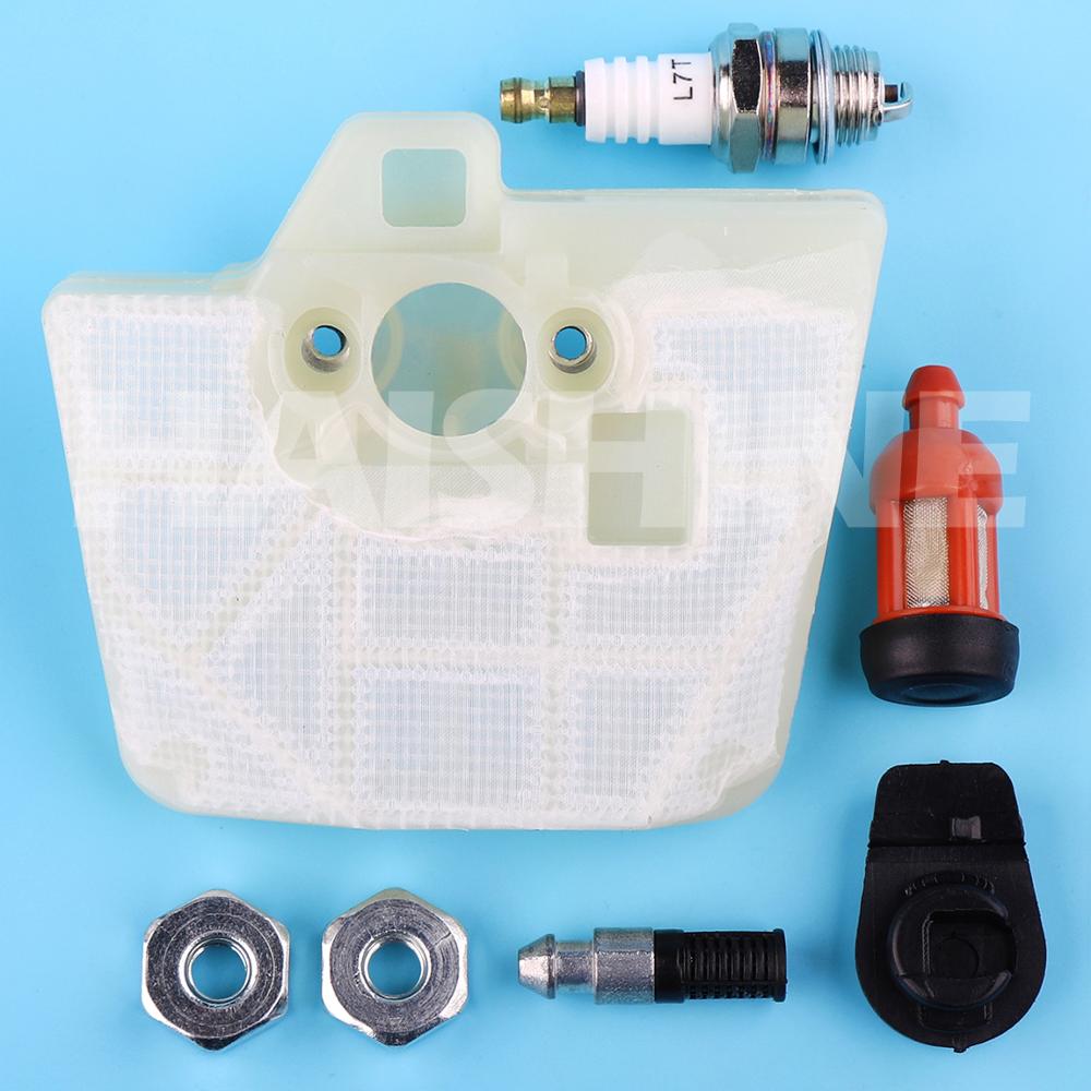 Kit Entretien Tronçonneuse Husqvarna 136 137 141 142 - Filtre Air, Bougie, Tuyau