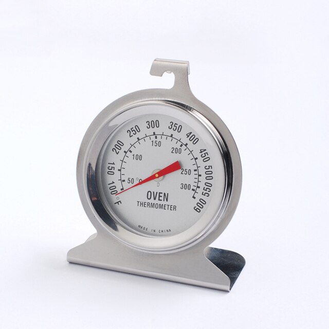 Classic Oven Thermometer 60°F~600°F/20°C~300°C Large Dial Stainless Steel Thermometer for Oven Grill Smoker: Default Title