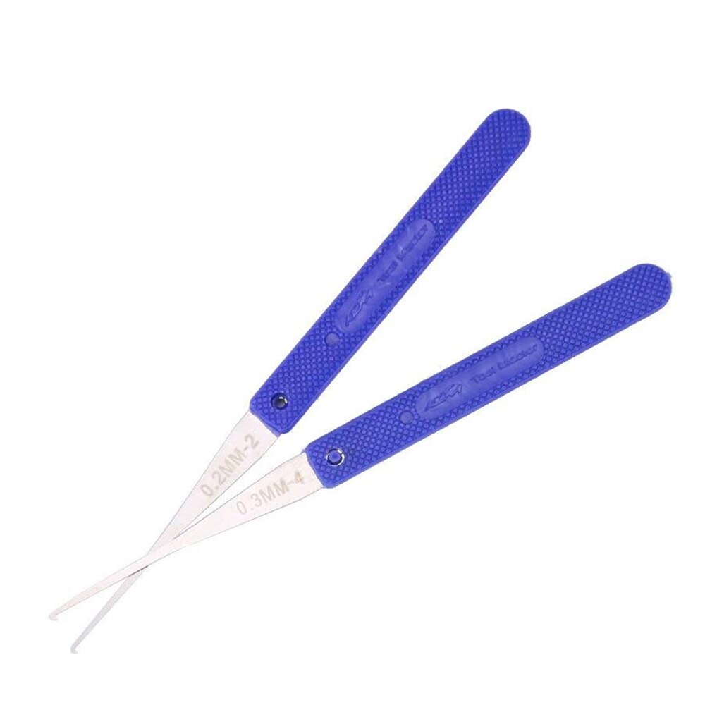 12Piece of Broken Key Take Out Tweezers Anti-theft Door Key Broken Take Out Lock Repair Tools for Locksmiths